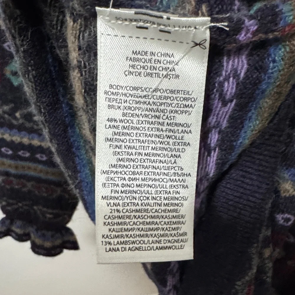 Polo by Ralph Lauren Multicolor Patterned Sweater - Picture 8 of 8